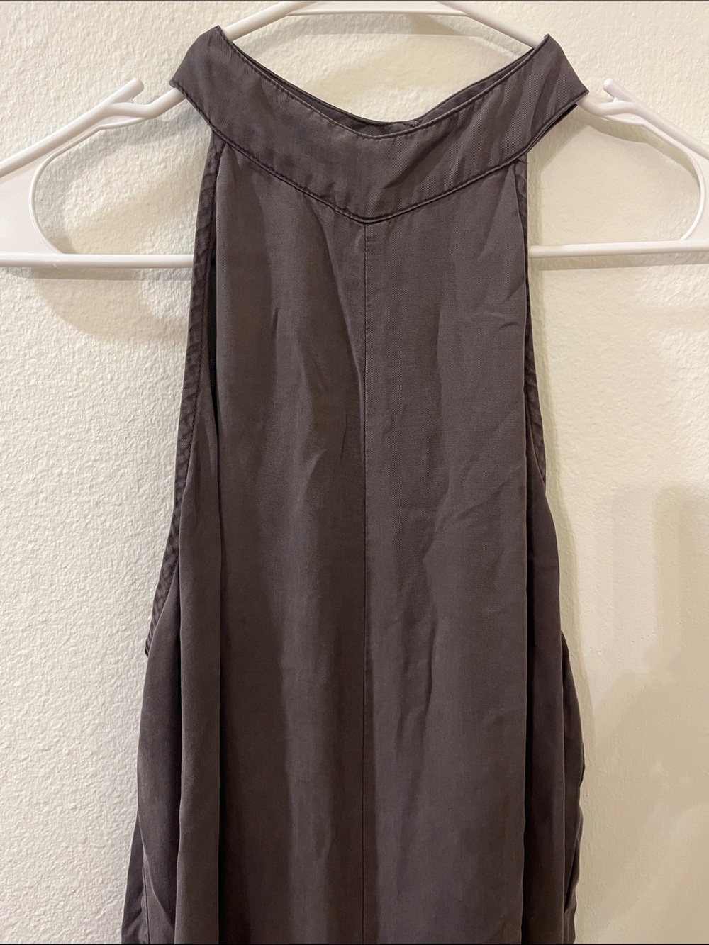 cloth & stone Charcoal Halter jumpsuit